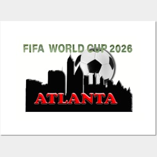 FIFA World Cup 2026 Atlanta Posters and Art